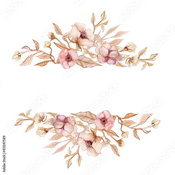 Fototapeta Floral composition