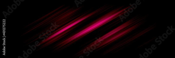 Obraz Background abstract pink and black dark are light with the gradient is the Surface with templates metal texture soft lines tech design pattern graphic diagonal neon background.