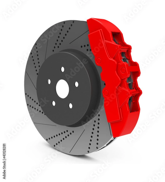Obraz Die Bremsscheibe