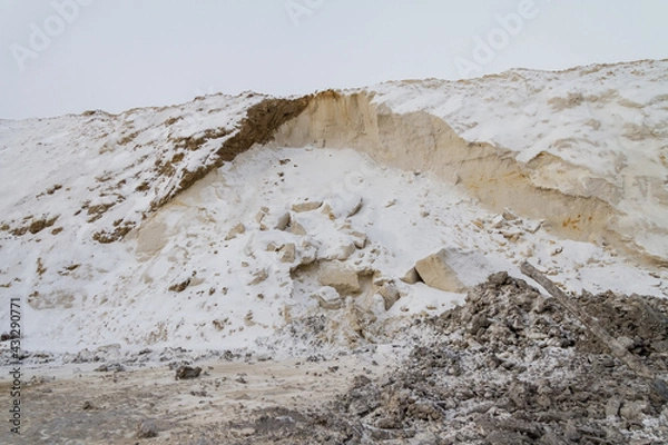 Obraz Quartz sand deposits