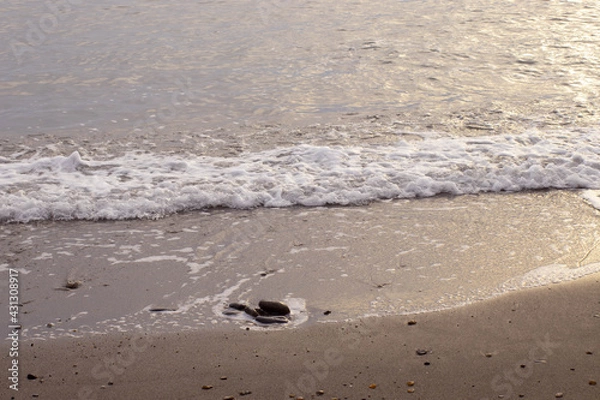 Obraz sea waves background