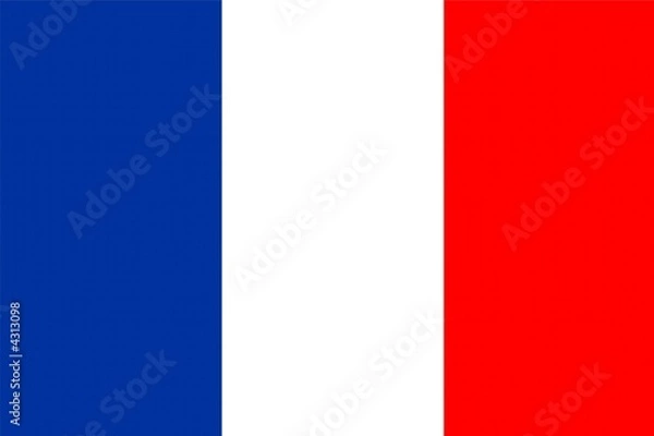 Fototapeta Flagge Frankreich