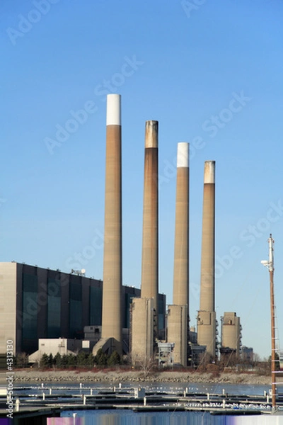 Obraz Power plant