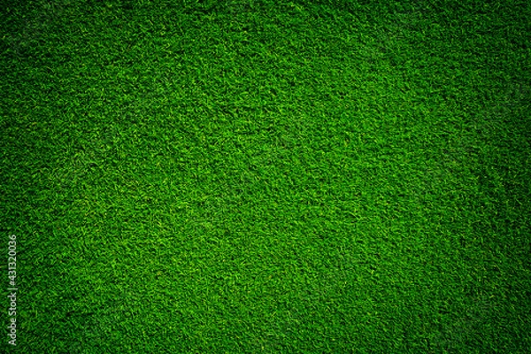 Fototapeta Artificial grass background	