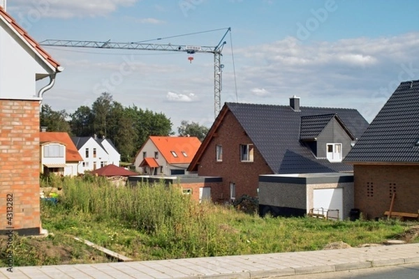 Fototapeta bauplatz