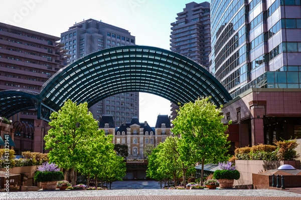 Fototapeta 恵比寿周辺の都市風景（恵比寿ガーデンプレイス）