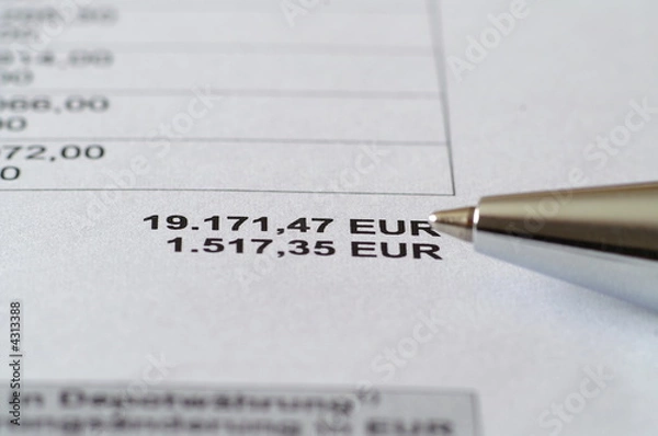 Fototapeta depotauszug