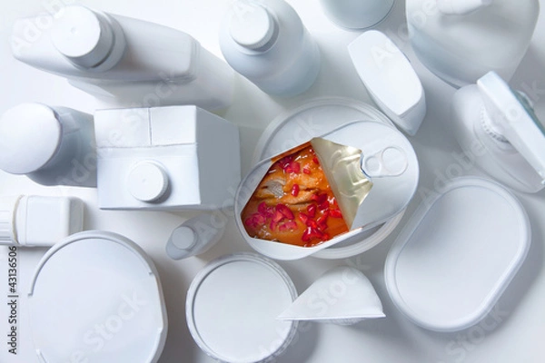 Obraz Lebensmittel und Verpackung