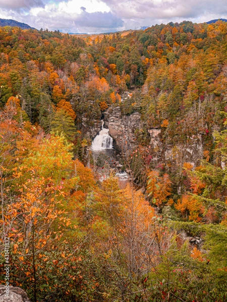 Obraz Waterfall in Autumn