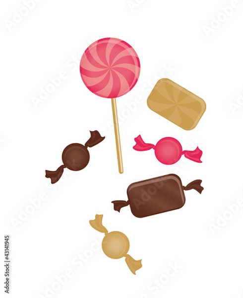 Fototapeta Süßigkeiten