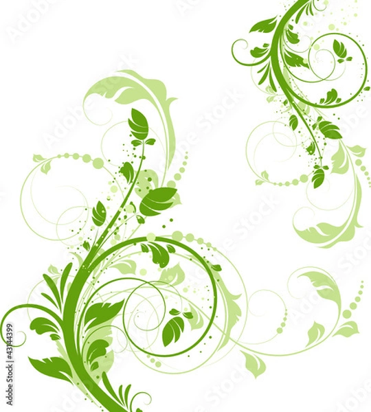 Obraz Abstract floral background