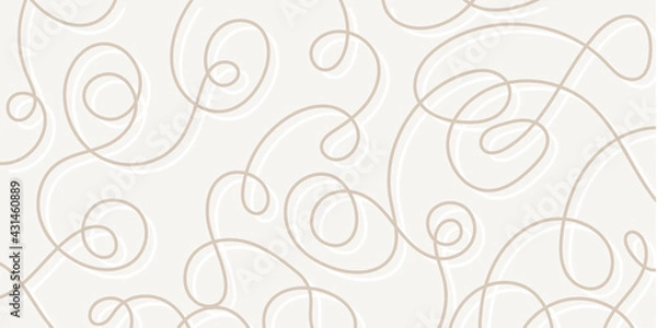 Fototapeta  vector swirl lines background.  