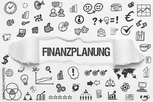 Obraz Finanzplanung