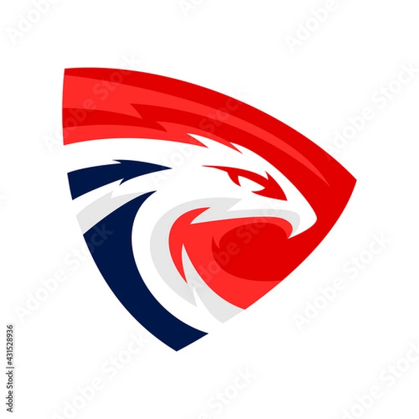 Fototapeta Eagle logo design