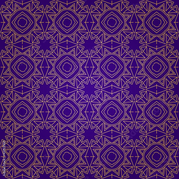 Fototapeta Abstract Seamless Geometric Pattern