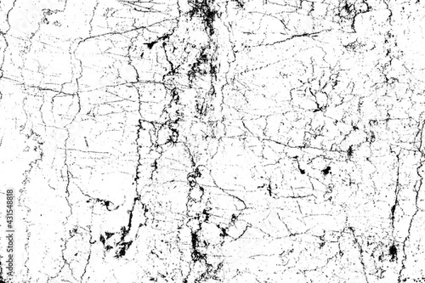 Obraz Old broken faded aged cragged wall of creased scuffed facade. Rough crannied uneven stiff rock.Cracked rusty edges of messy chapped dirty pitted street.Textured flaking shabby vintage 3D grunge design