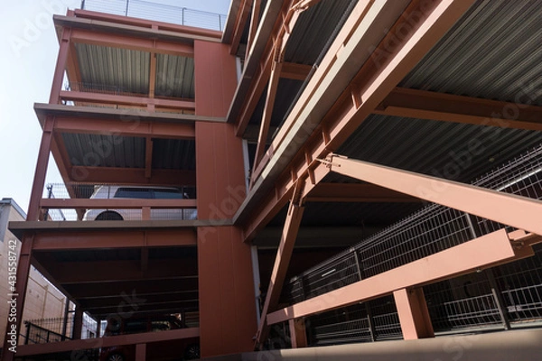 Fototapeta 立体駐車場
