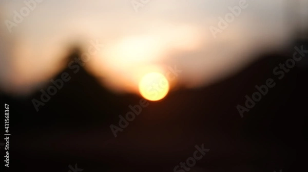 Fototapeta sun light in the forest