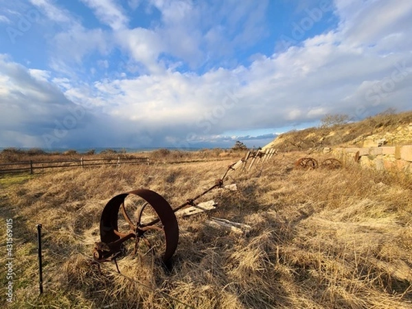 Obraz Old farm equipment
