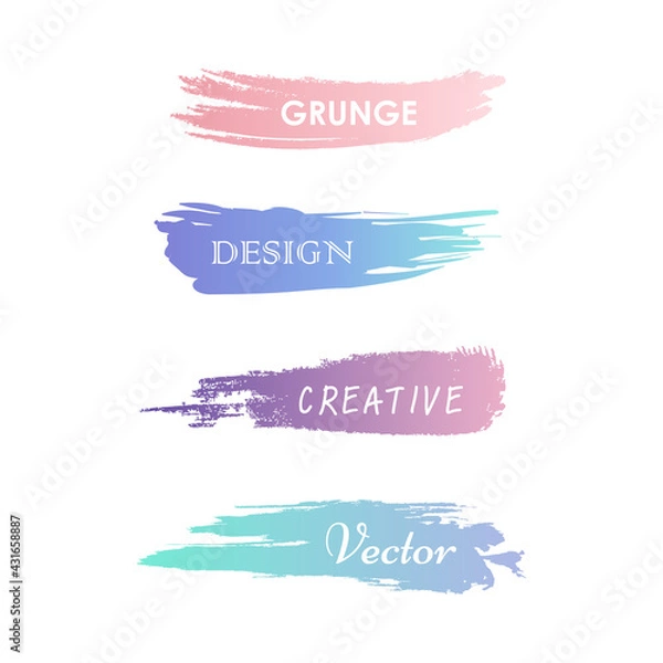 Fototapeta Grunge  backgrounds vector  for design in gradients colors