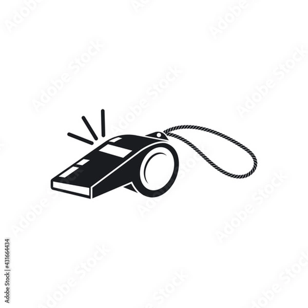 Obraz whistle icon vector illustration design