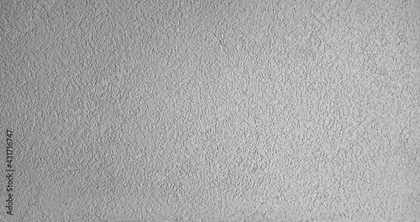 Obraz fine texture of light plaster wall background in white