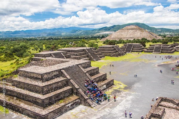 Obraz Aztec Pyramid in Mexico