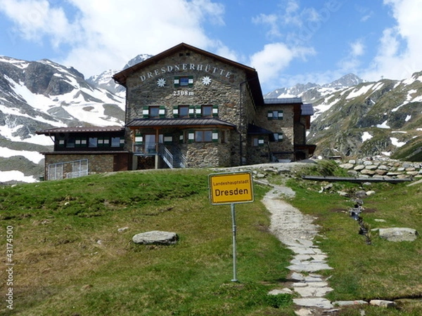 Obraz Dresdner Hütte-Stubaital