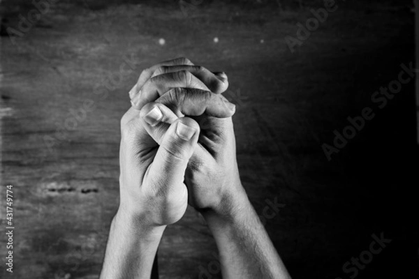 Obraz hands in prayer