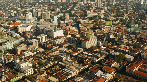 Fototapeta Cebu city overview is the capital city of the province of Cebu and is the second city of the Philippines after Metro Manila.