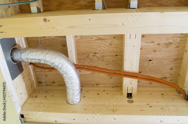 Obraz 建設現場 ダクト