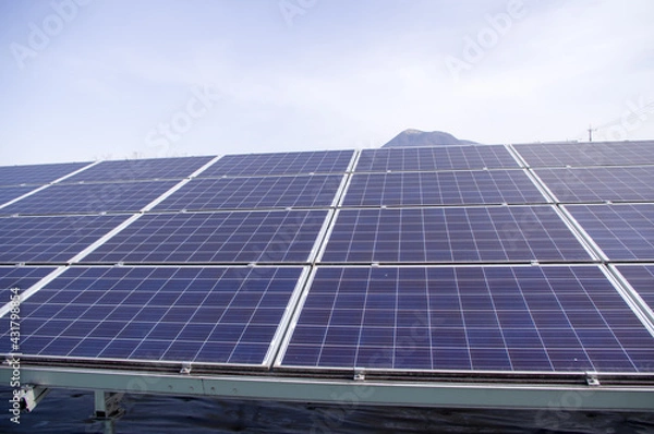 Fototapeta ソーラーパネル