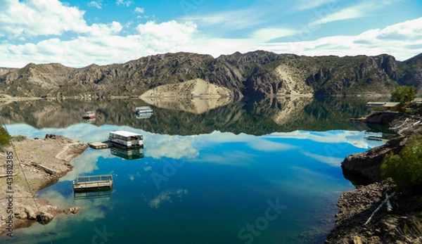 Obraz mirror view in valley