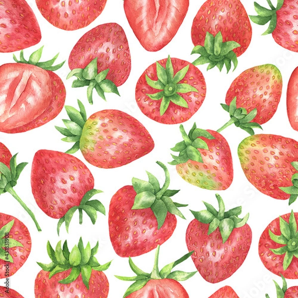 Obraz Strawberry pattern
