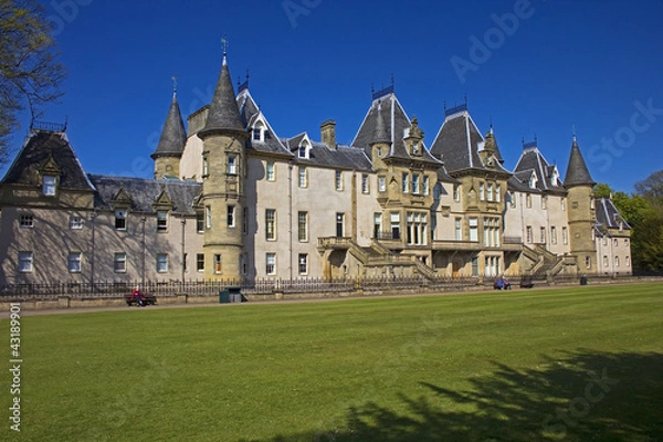 Fototapeta Callendar House - Left Side View