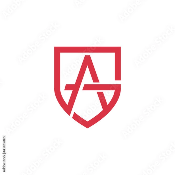 Obraz LOGO SHEILD CAG CG