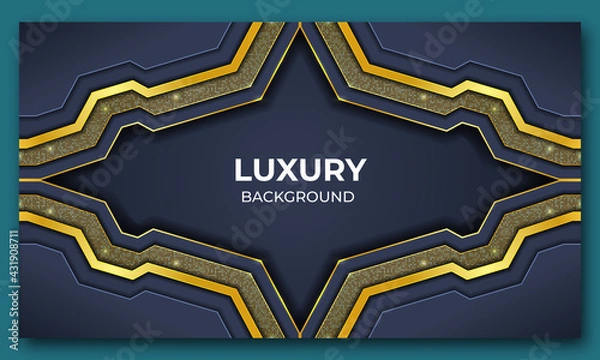 Obraz Luxury Background with script dot lights. background with combination colorful gradient