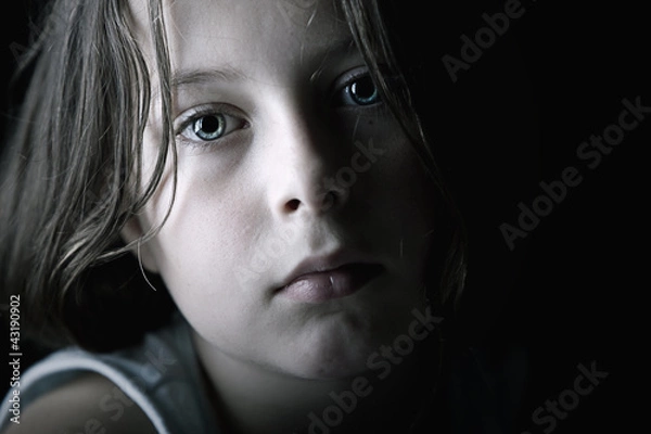 Fototapeta Sad Child