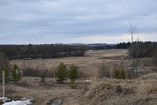 Obraz Pechora in the spring 4