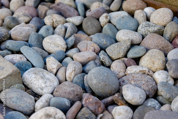 Obraz Stones on the seaside. Close up. Travel concept