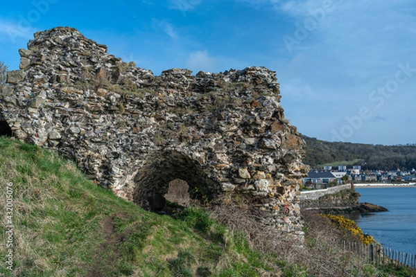 Obraz ruins of the old fortress