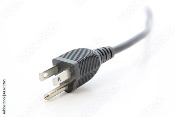 Obraz Elektryczny przewód zasilający