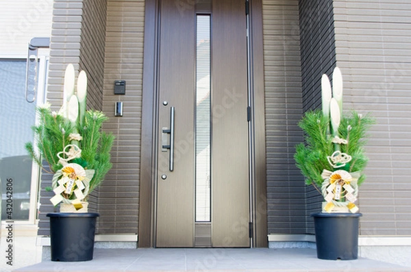 Obraz 門松　正月飾り