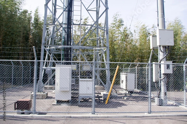 Obraz 電波塔 鉄塔