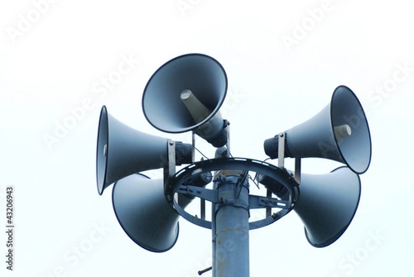 Obraz The loudspeakers