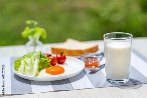 Fototapeta 牛乳　ミルク