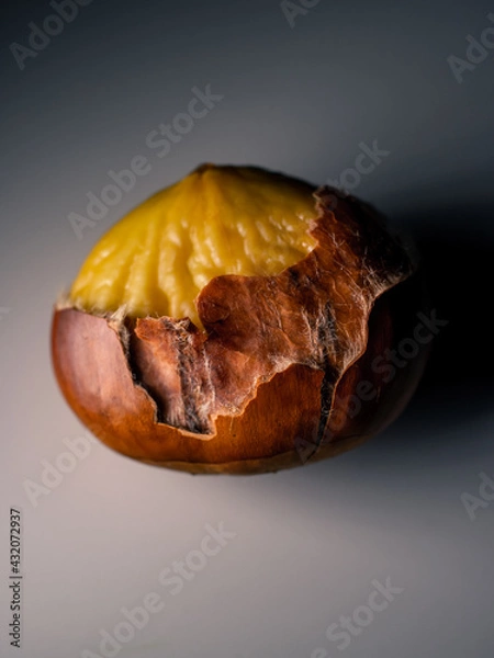 Fototapeta Roasted chestnut