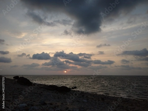 Obraz sunset over the sea