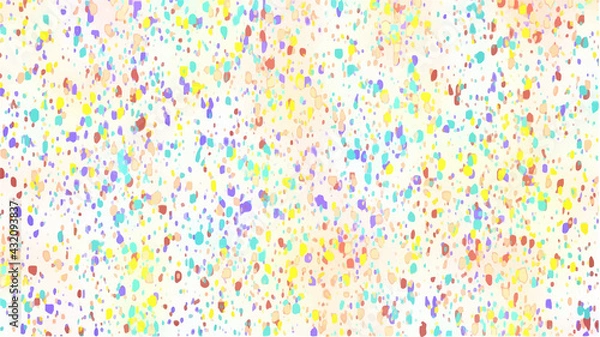 Fototapeta Colorful blots watercolor background, illustration vector.