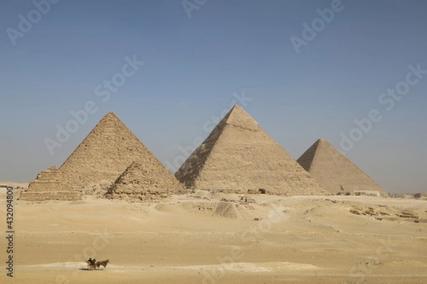 Obraz pyramid of giza